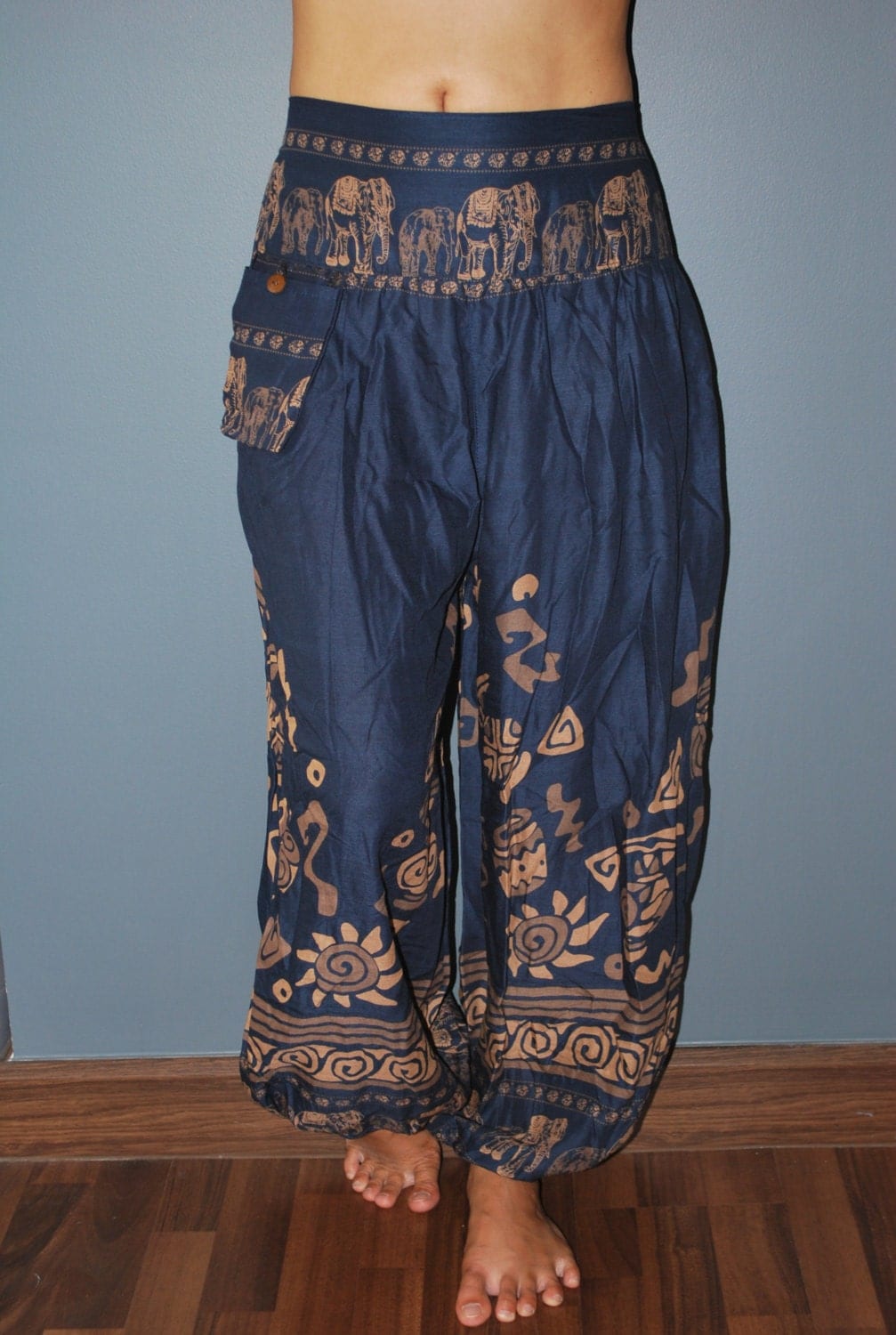 Authentic Thai Harem Pants by AsiaRainShop on Etsy