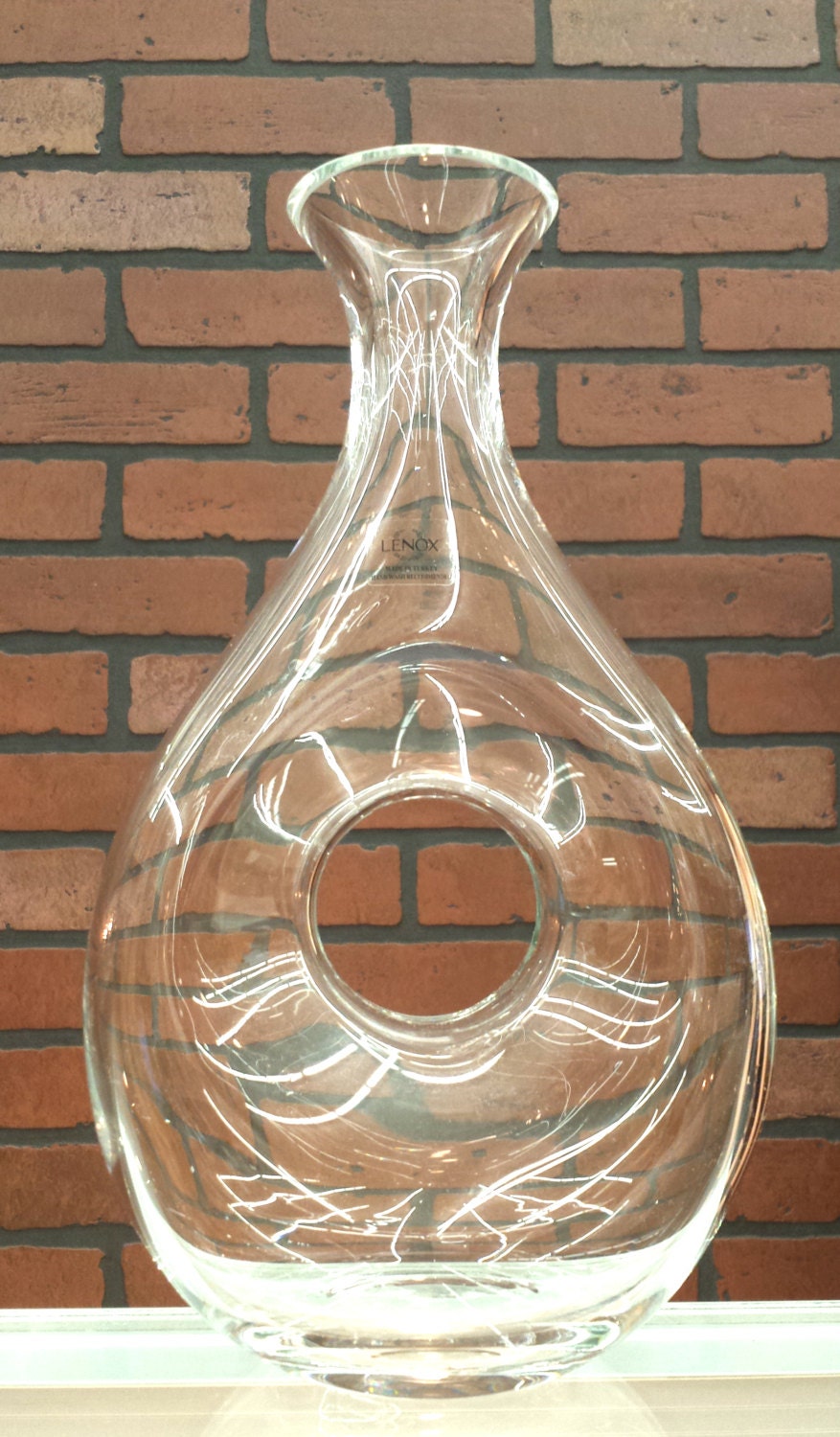 Crystal Lenox Wine Decanter