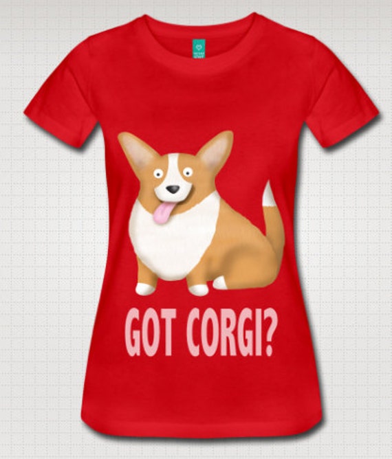 tricolor corgi shirt