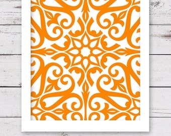 Orange Wall Decor orange wall art | etsy Orange Wall Decor orange wall art | etsy