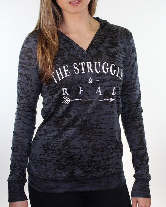 Workout clothes. Women's hoodie. Burnout hoodie. The
