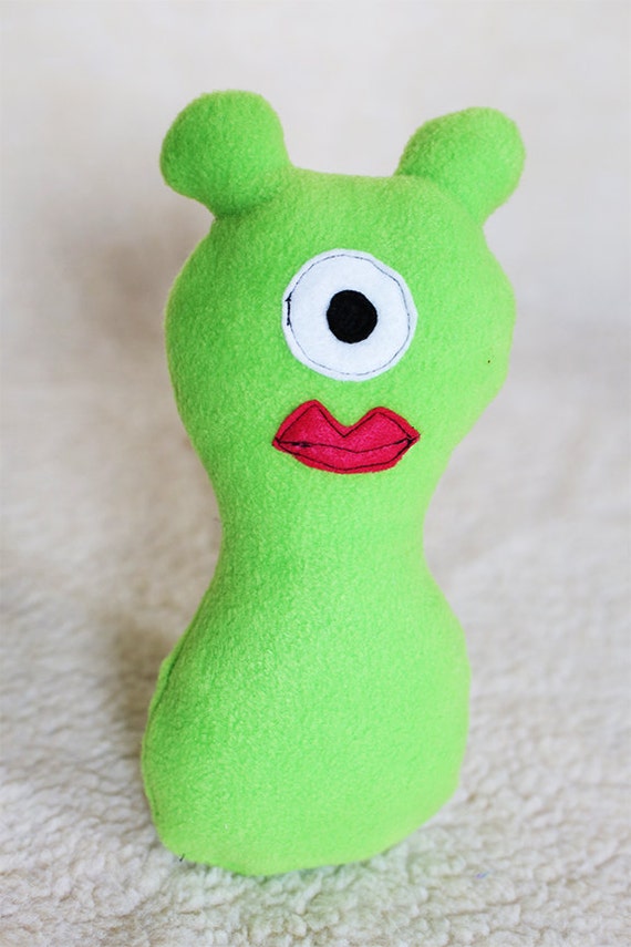 lime green among us plushie