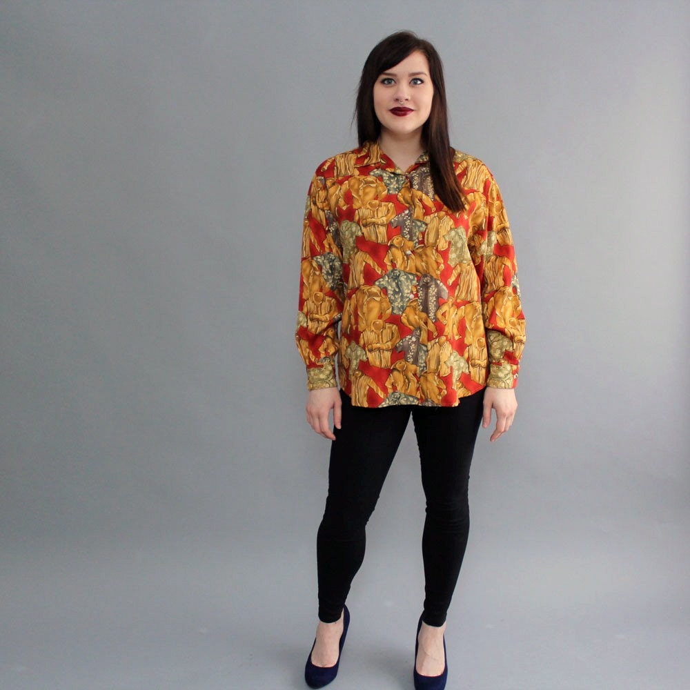 vintage shirt of shirts rayon button up shirt womens vintage shirt of shirts rayon button up shirt womens