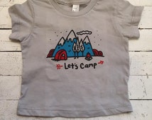 Popular items for camping tee on Etsy