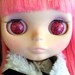 English Rose Resin Glitter Eye Chips for Blythe or Byul