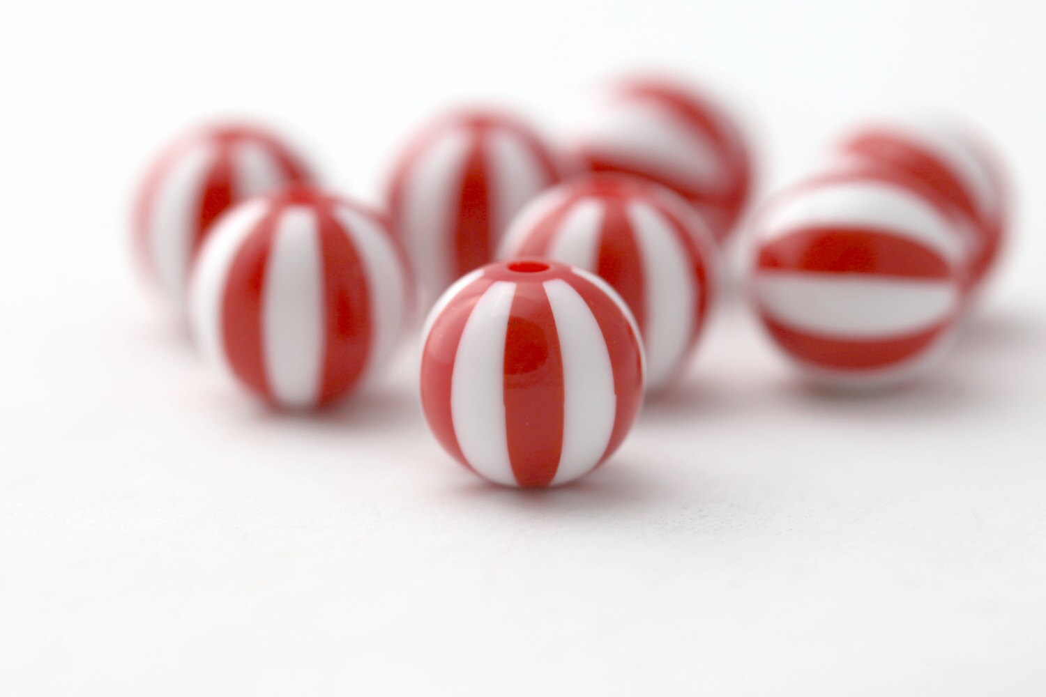 striped beach ball
