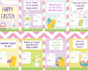 Printable Easter Egg Hunt Clue & Hint Cards Instant Download