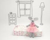 Soft stuffed toy mouse