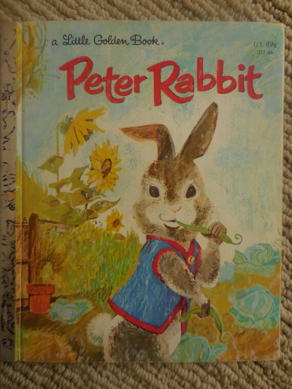 Little Golden Book Peter Rabbit By My25thhour On Etsy