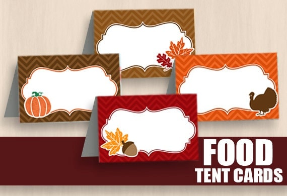 Free Printable Tent Card Template
