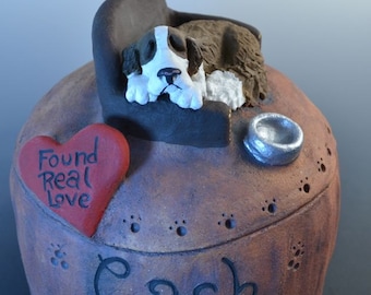Custom Dog Urns or Pet Urns- Dog Urns, Pet urns, Pet Cremation, Dog Urn, made to order any breed