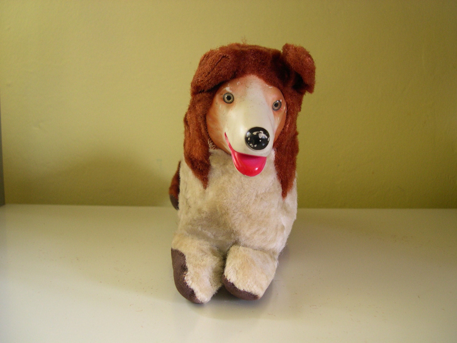 vintage lassie stuffed animal