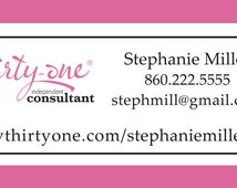 Personalized 31 THIRTY-ONE Consultant CATALOGAddress Labels - Buy Any ...