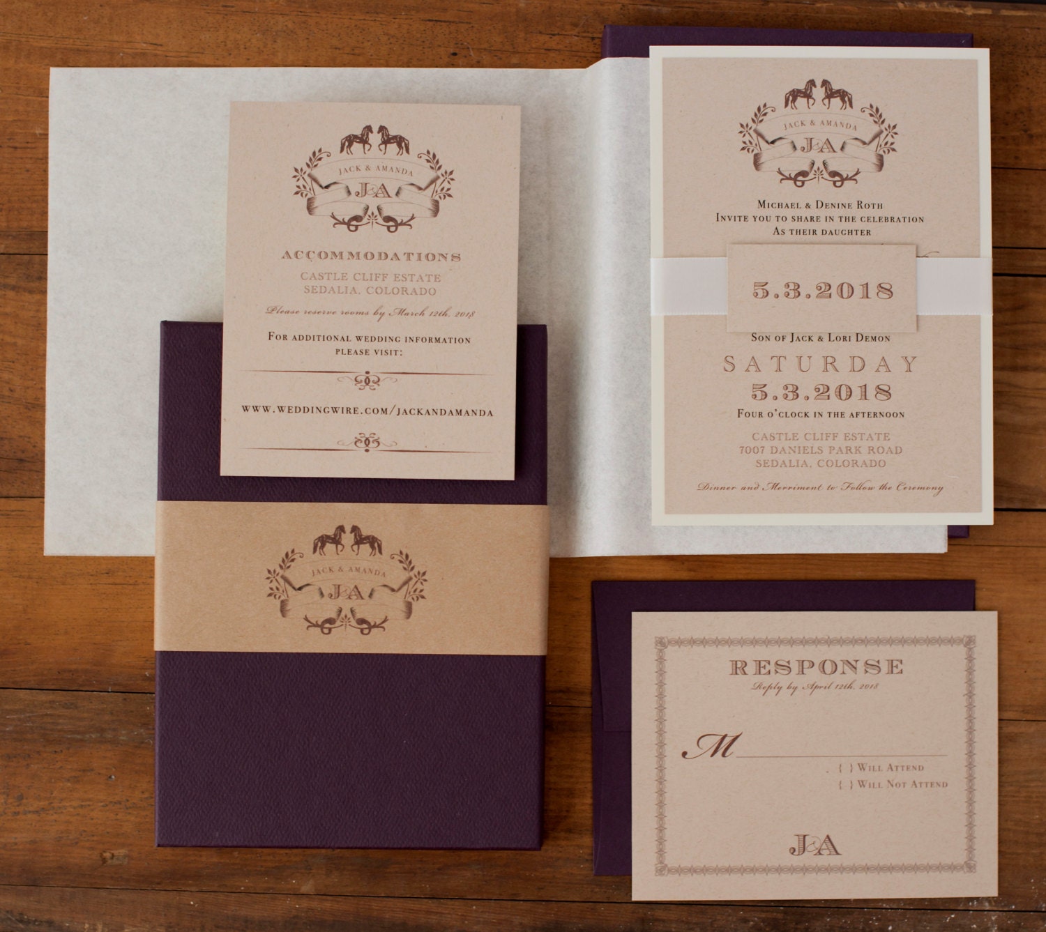 Luxury wedding invitations price