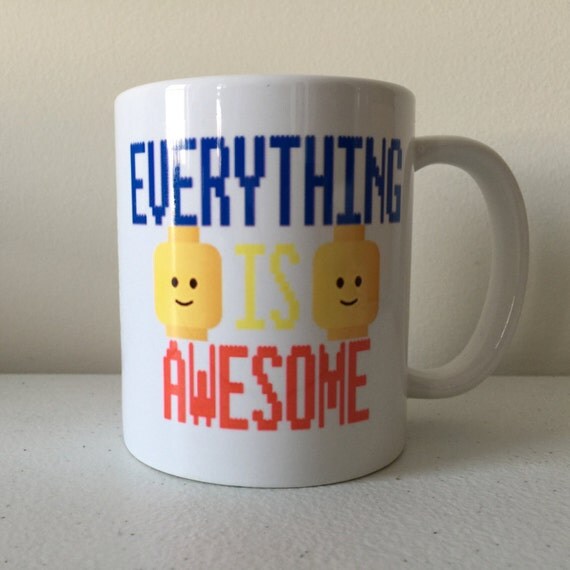 Lego Movie Everything is Awesome Coffee Mug