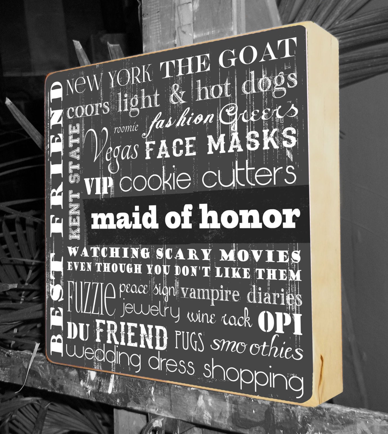 Sister Gift Custom Wedding Gift Best Friend Best Friend