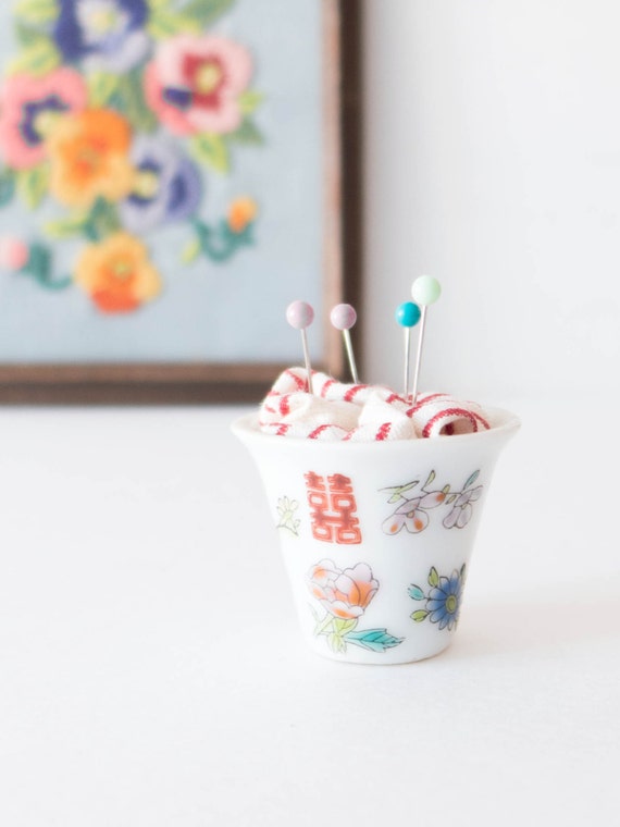 Small Novelty Pin Cushion Pincushion Japanese by FriedaAndMaude