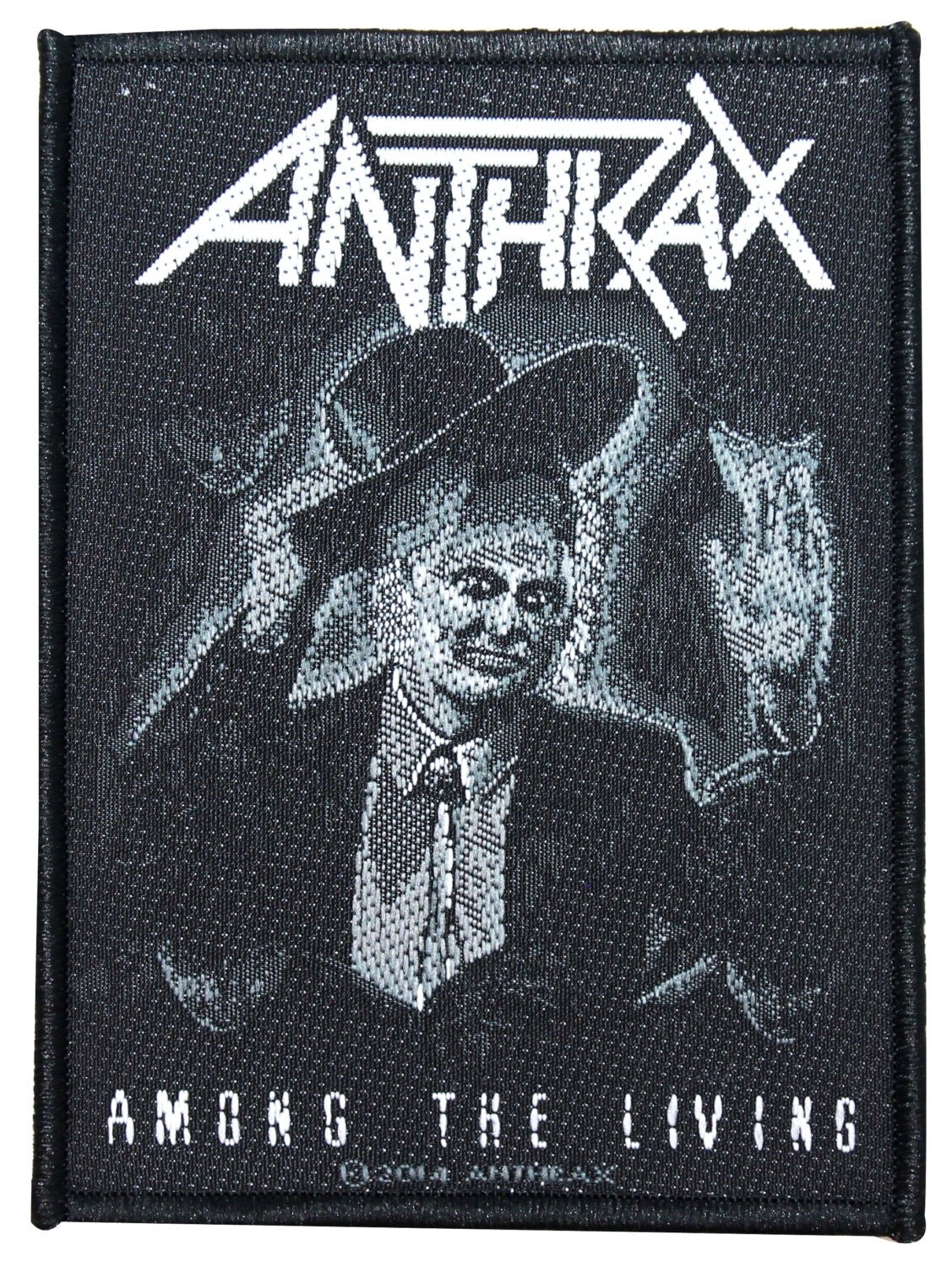 Anthrax Among The Living Album Art Thrash Metal by YourPatchStore