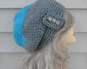 Womens Slouchy Hat Black Crochet Hat Womens Beanie Hat Womens Accessories Winter Hats, Hats1