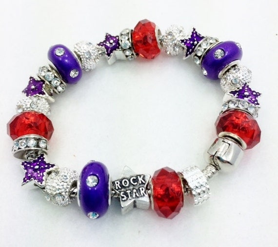 Rockstar Rock Star Charm Bracelet