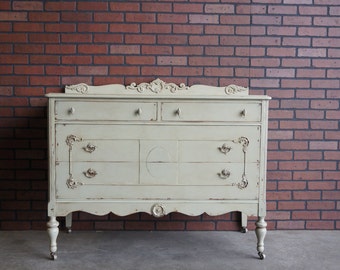 Chest of Drawers / Tall Chest / Shabby Chic Dresser / Antique Chest ~ Customized Paint To Order ~