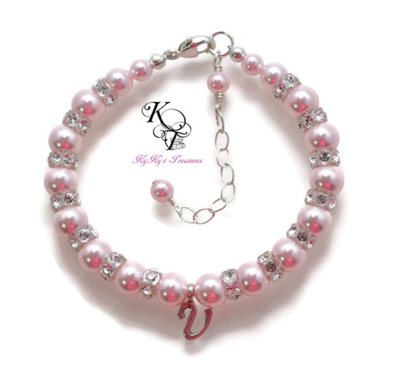 Personalized Bracelet Little Girl Bracelet Baby Gift