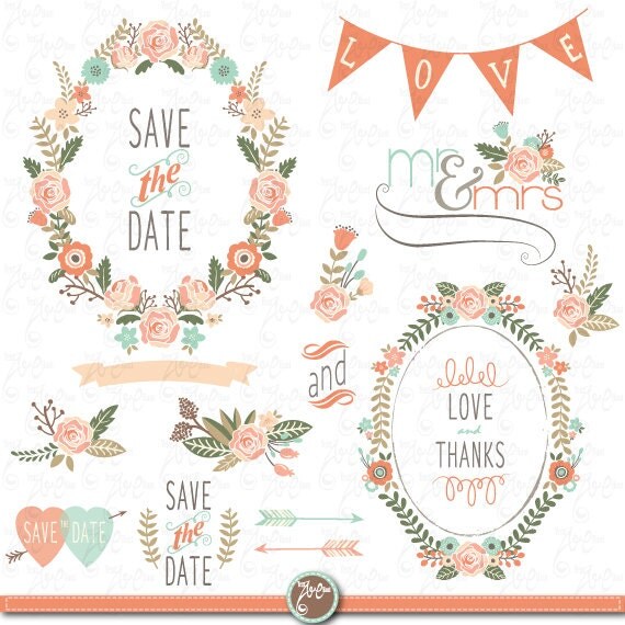 wedding clipart pack - photo #15