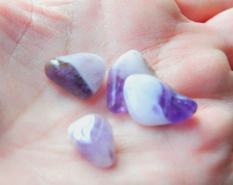 Popular items for purple and white stone on Etsy