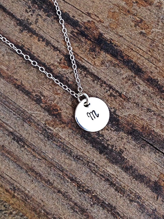 Initial Necklace Sterling Silver Letter Charm Necklace Initial Necklace Sterling Silver Letter Charm Necklace