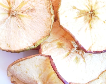 Organic Dried Apples / Gluten Free / Vegan / No Sugar Added / Oil Free / Unsulphered