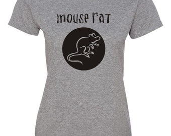 Ladies Mouse Rat band T-Shirt - Parks & Recreation - Chris Pratt