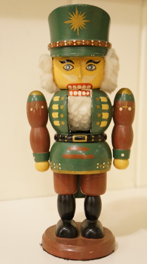 Items similar to Hand painted Vintage Nutcracker / Classic Nutcracker