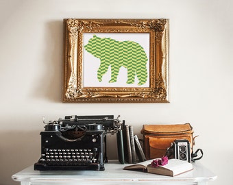Baylor University, Sic 'Em Print, College, Bear, quotes poster, poster quote, quote art, inspirational quote, Typography, Quote, "Print"