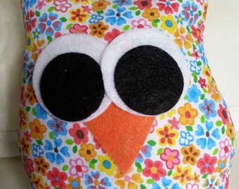 purple plush owl