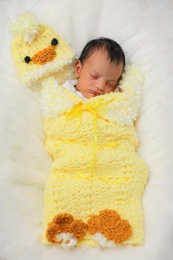 Loom Knit Cocoon for Baby Pattern PATTERN ONLY includes Baby