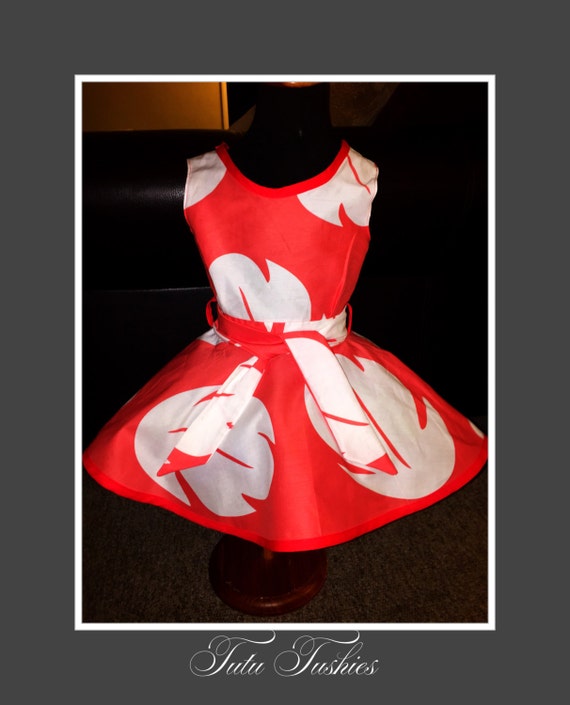 Lilo swirl dress by Tututushie on Etsy