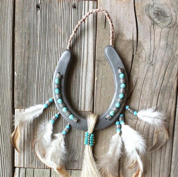 HORSESHOE Decorated and Inspired by Native American Culture for Southwestern Decor, CU2014-navajo1