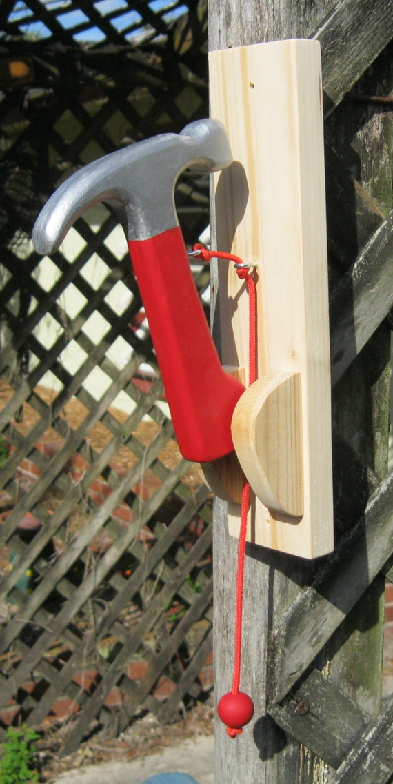 Hammer Door Knocker by NatureWoodcraft on Etsy