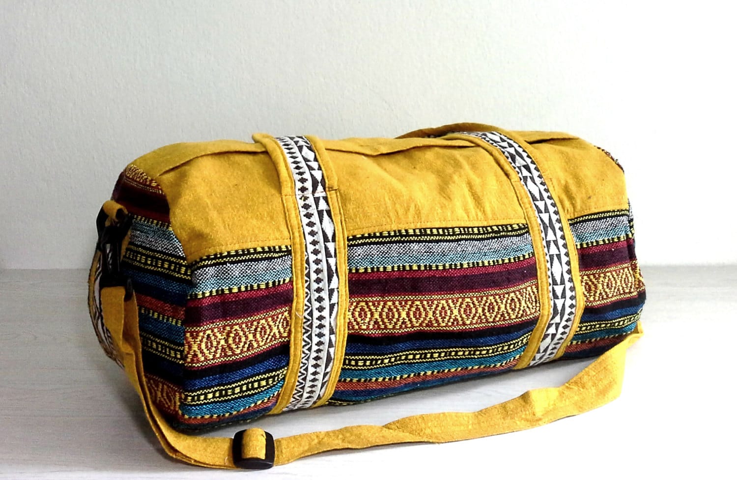 Hippie Duffle Bag for Men Women Hipster Sport Gym by Tribalover