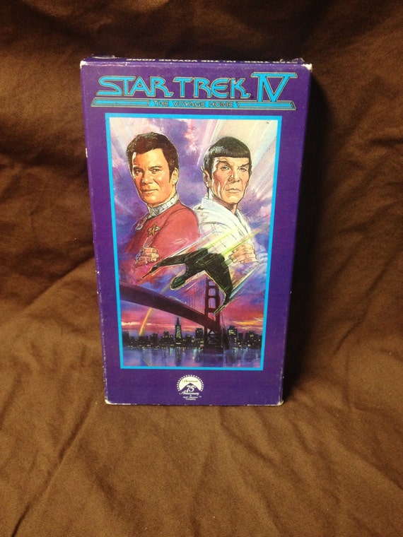 Star Trek IV The Voyage Home VHS 1986 William Shatner