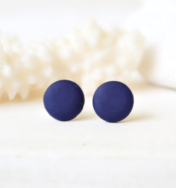 blue mens earrings