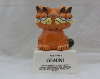 garfield zodiac figurines