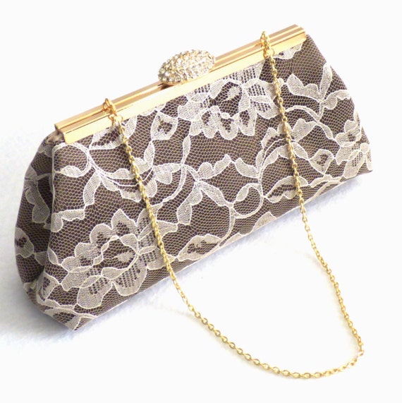 Champagne Clutch, Gift Embroidered Bridal And Chocolate gift chocolate bridesmaid Bridesmaid Champagne Clutch, Gift Embroidered Bridal And Chocolate gift chocolate bridesmaid Bridesmaid