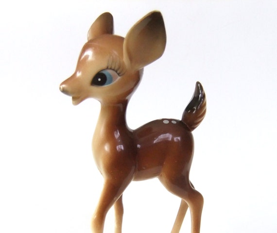 Vintage Deer Figurine Vintage Reindeer Christmas by VintageByJade