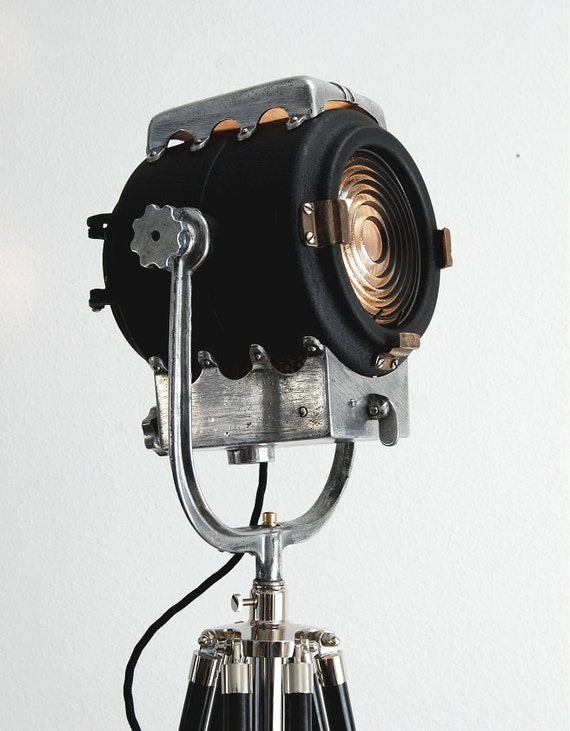 1940's Vintage Theater Stage Light Spotlight by PhotonicStudio