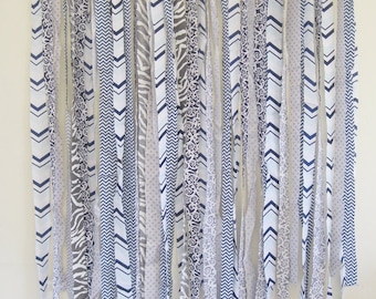 Chevron Fabric Backdrop | Photography Backdrop | Streamer Backdrop Garland | Photo Booth Backdrop | 30" by 36" - More Sizes Available