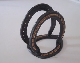 Rustic Napkin holder kitchen housewares horse shoe decor kitchen accessories kitchen decor metal napkin holder metal kitchen decor