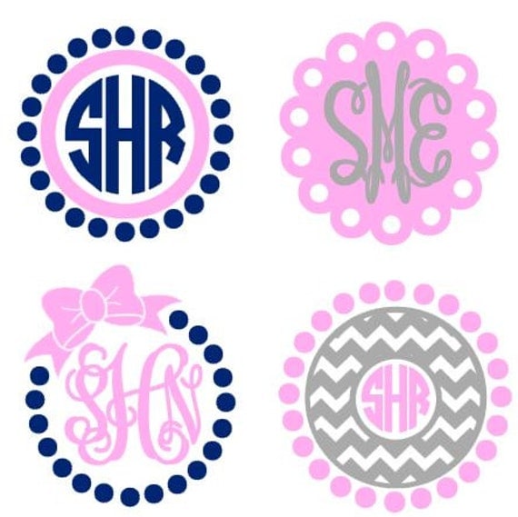Download Monogram Frames instant download for cutting machines ...