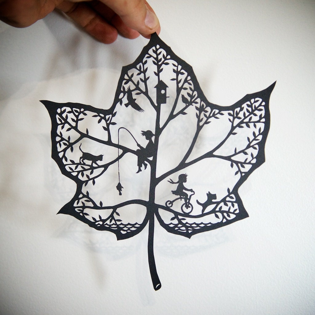 Original handcut paper
