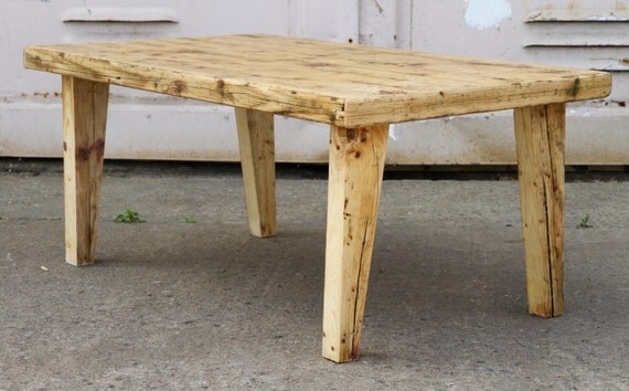 COFFEE TABLE RECLAIMED The medieval reclaimed wood by Kentholz